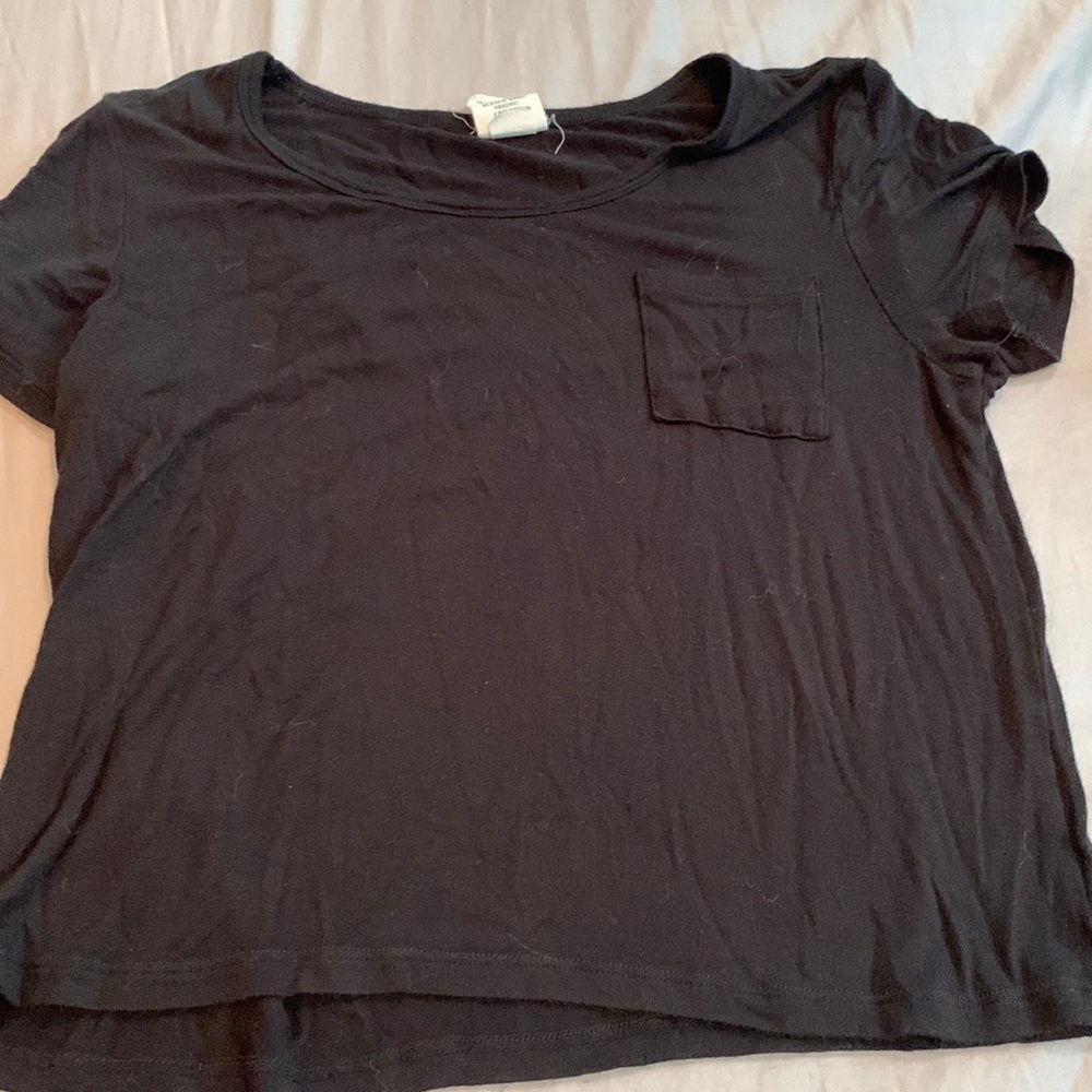 Tilly’s Destined brand X Large girls black soft top - used